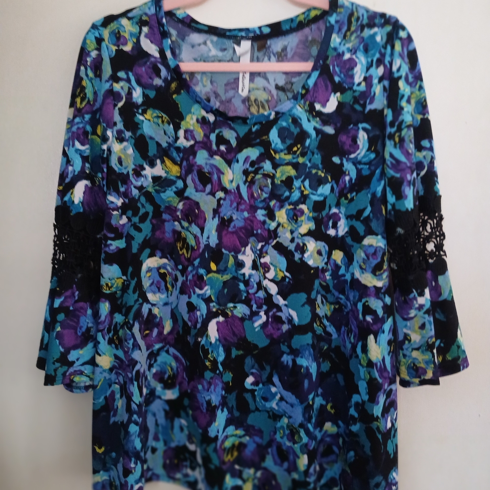 Floral Print Women's Top